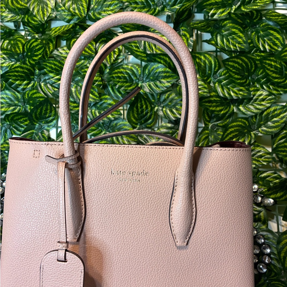 Kate Spade Blush Pink Satchel - Picture 9 of 11
